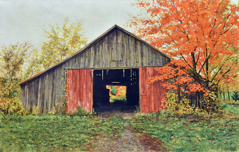 Old barn
grey county
rural scene
autumn colours
barn painting