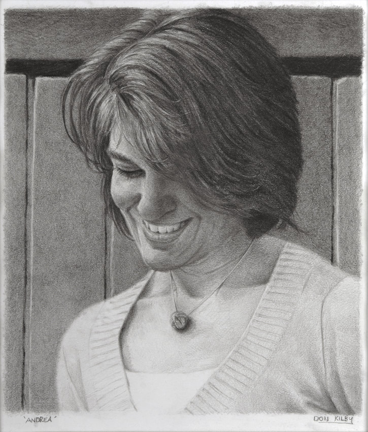graphite rendering
pencil drawing
portrait