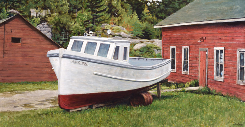 fishing boat
painting
killarney
Ontario